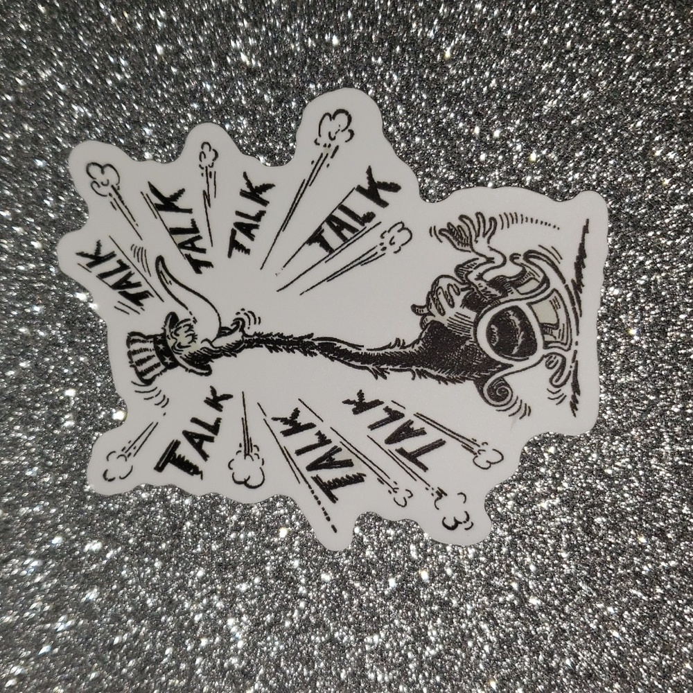 BOOK waterproof sticker DR. SEUSS